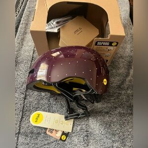 Kids Helmet - Purple Youth Safety Helmet